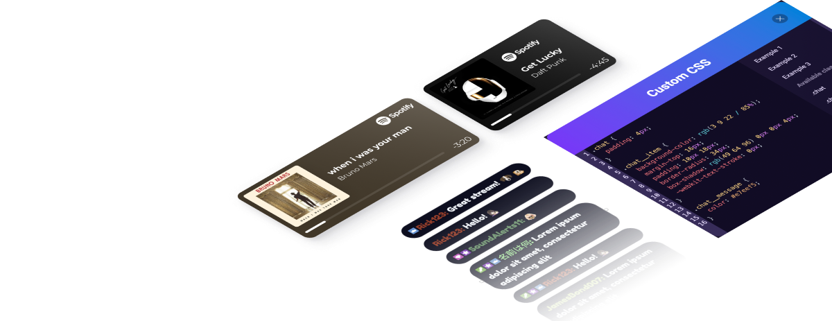 Custom Overlays and Widgets